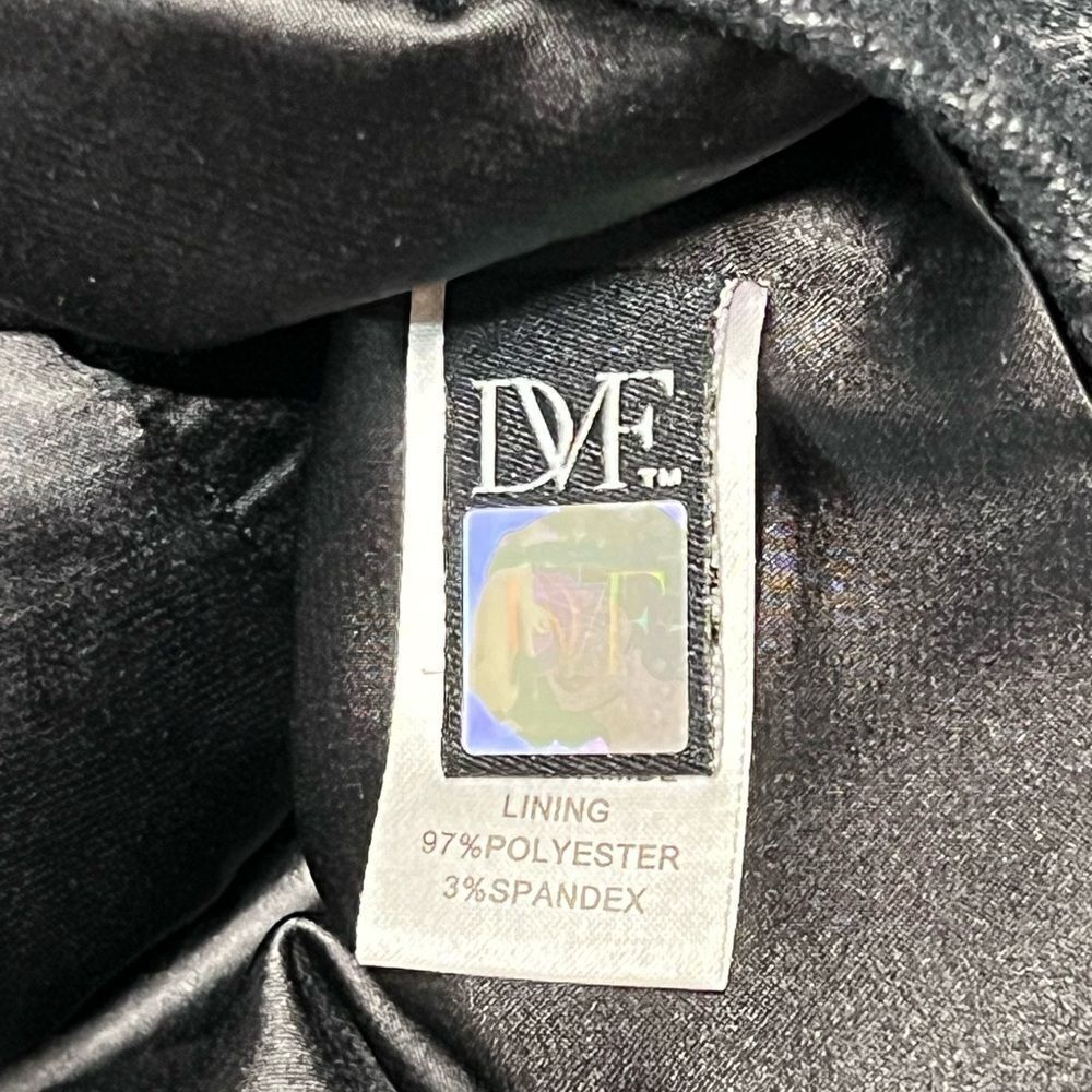 Diane von Furstenberg Keys Drape Wool Blend Blazer Jacket Sz 8 US - Picture 5 of 7